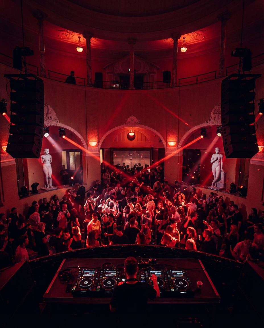 Undersound aux Bains Municipaux — dancefloor et architecture