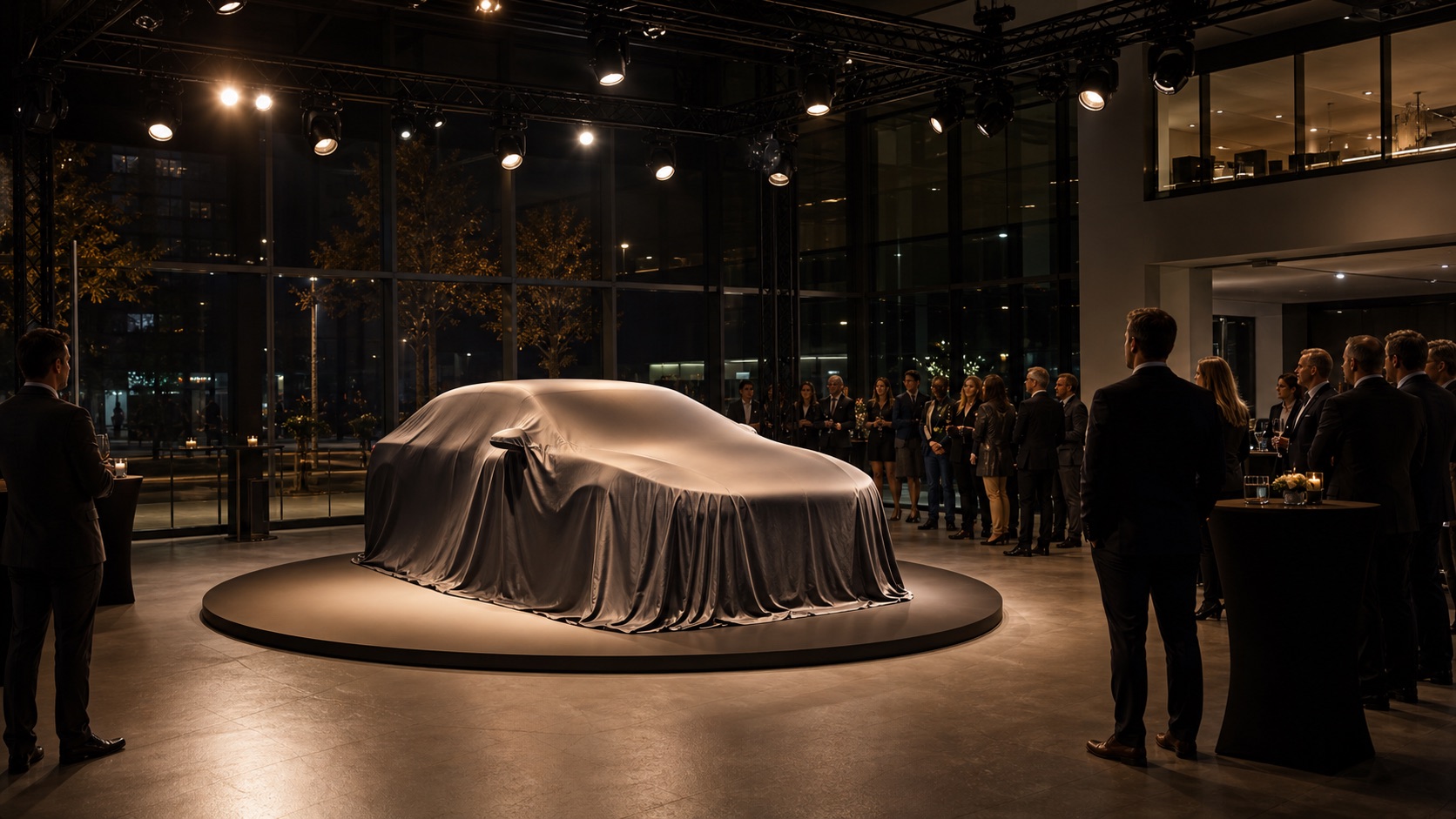 Package Concession Auto — lancement automobile premium Bloom Events