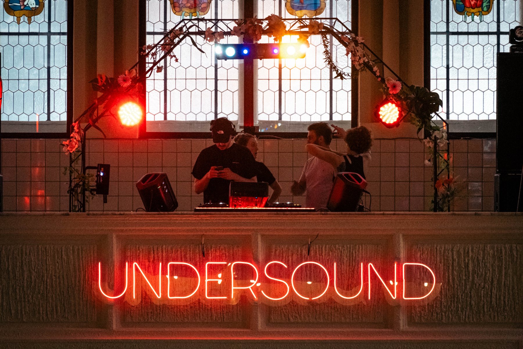 Scène Undersound Bloom Events aux Bains Municipaux