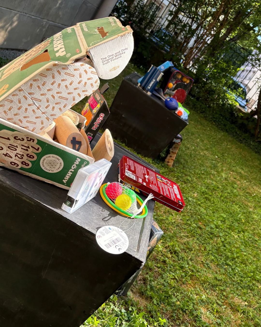 Table et food léger pour garden party Bloom Events
