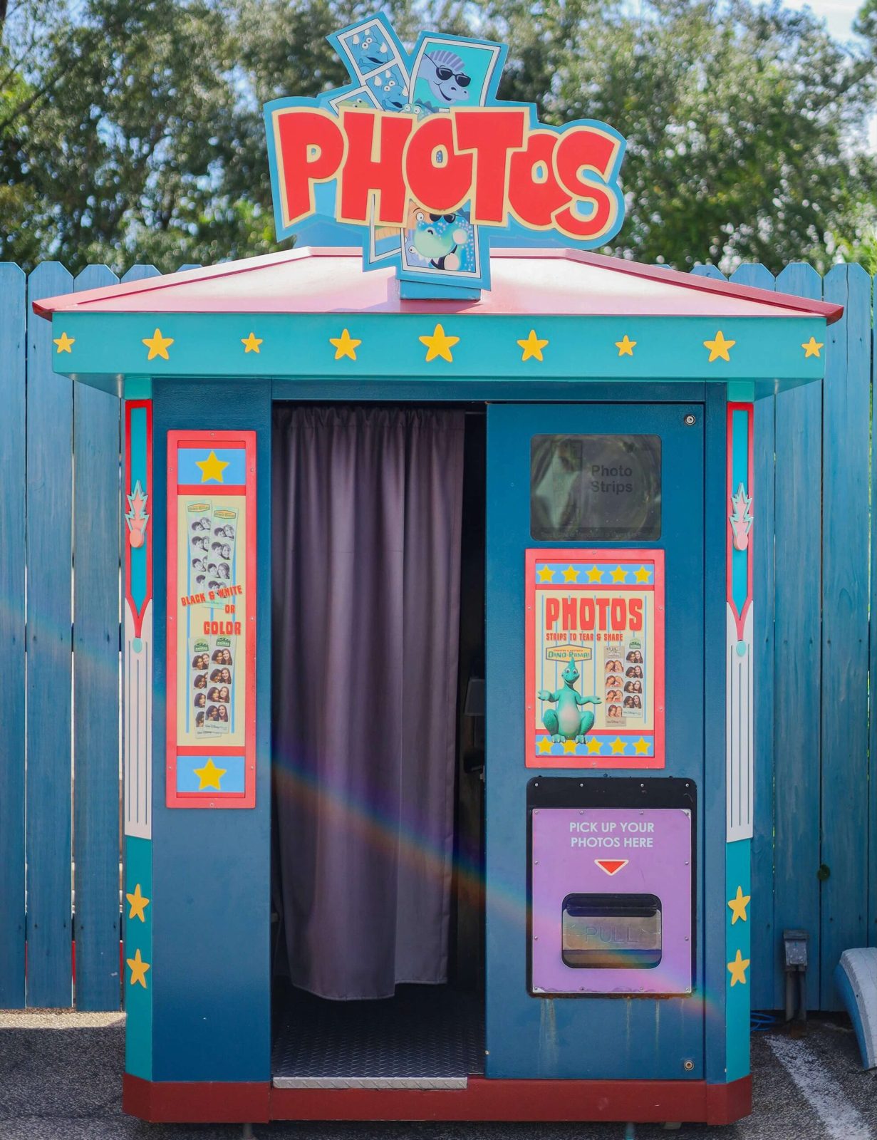 Photobooth pour créer un souvenir de portes ouvertes