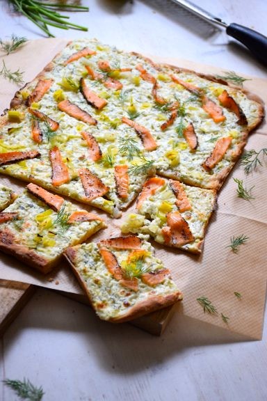 Tarte Saumon Fumé